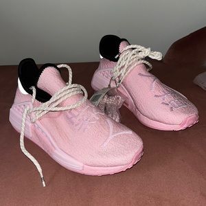 adidas Men's NMD HU Human Race x Pharrell Pink 2021 GY0088 Size 6.5 new in box